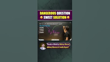 Dangerous Question, Sweet Solution by Abhinay sharma sir | ssc maths tricks #ssc