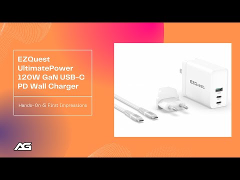 Let's Check Out: EZQuest UltimatePower 120W GaN USB-C PD Wall Charger