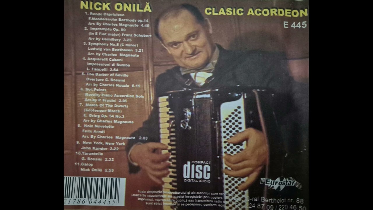 Nick Onilă -The Barber Of Seville