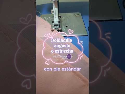 Videotutorial: cómo usar el prensatelas para dobladillos (contra la crisis  yo elijoCOSER)