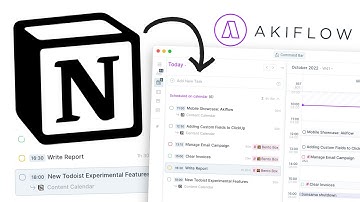 Akiflow Tasks x Notion: Guide