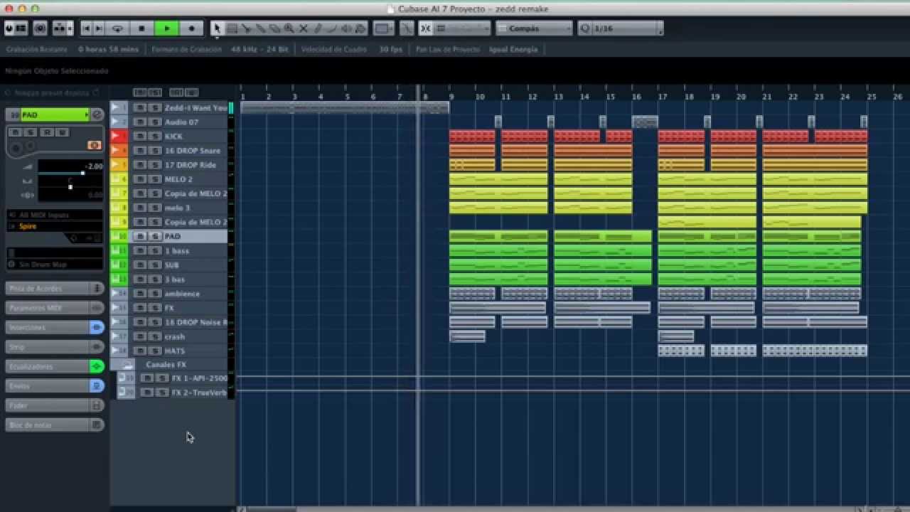 ZEDD - I Want You To Know ft. Selena Gomez (Maken Row REMAKE) CUBASE