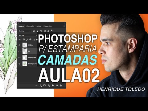 CAMADAS NO PHOTOSHOP PARA ESTAMPAS | ESTAMPA NA PRÁTICA | HENRIQUE TOLEDO