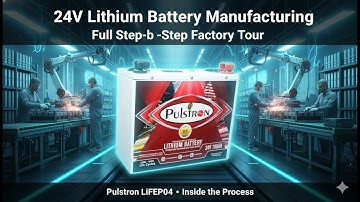 From Cells to Power! Inside Pulstron 24V Lithium Battery Manufacturing