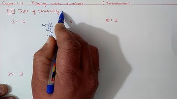 Chapter:16 (Introduction) Playing With Numbers | Ncert Maths Class 8 | Cbse