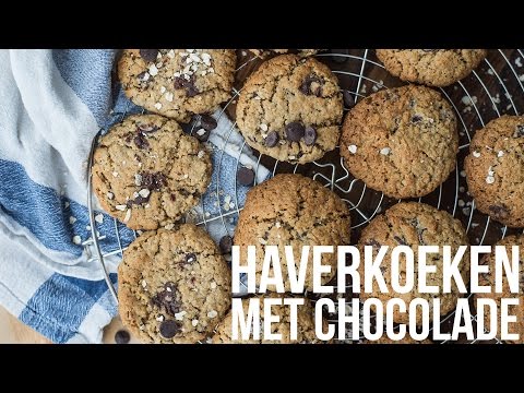 Video: Zachte Havermoutkoekjes Met Chocolade
