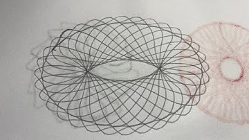 Spirograph ruler design ASMR Satisfying #spirographdrawing #spirograph #art