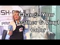 Painting your Leather Chair, change the color of Leather & Vinyls