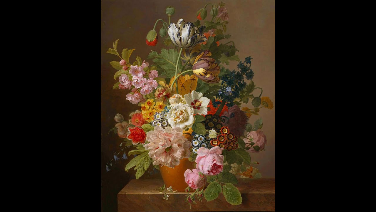 Картина приношение флоре жан франсуа ван даль