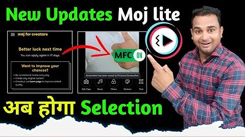 moj Lite par better luck next time problem solution |🎉| mx takatak new update | moj Lite mfc problem