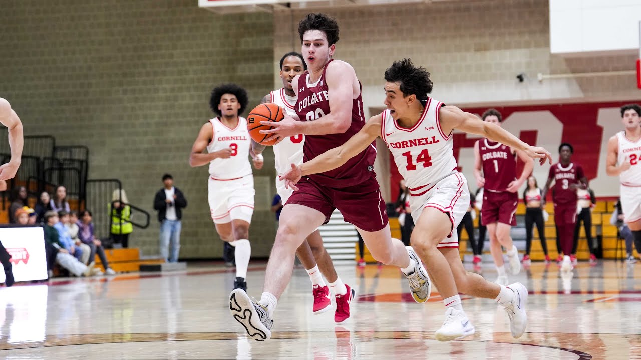 Game Highlights | Colgate Men's Basketball at Cornell | 11.20.25