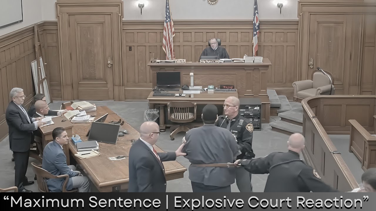 Judge Gives Maximum Sentence After Defendant’s Explosive Reaction Real ...