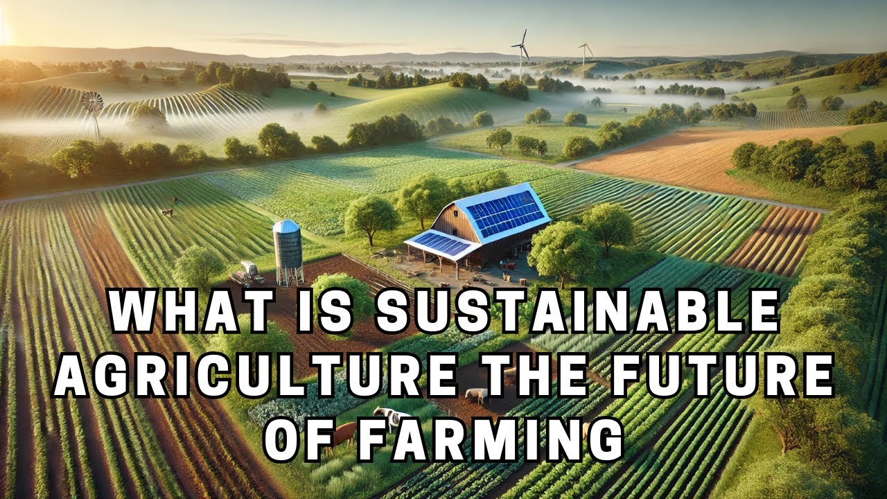 What Is Sustainable Agriculture The Future of Farming - YouTube