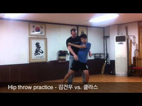 Hip Throw Practice Korea