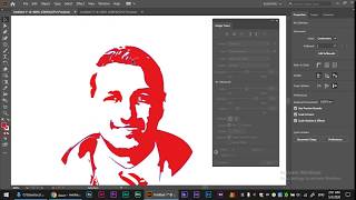 تحويل الصور إلى فكتور image trace illustrator