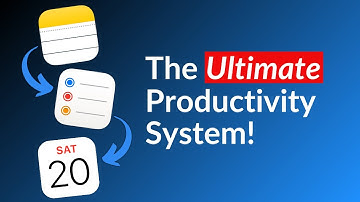 The Ultimate Apple Productivity Guide: Master Notes, Reminders, and Calendar!