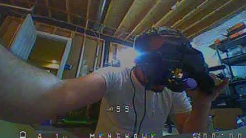 DJI FPV Goggles with Rapidfire and External DVR Test.