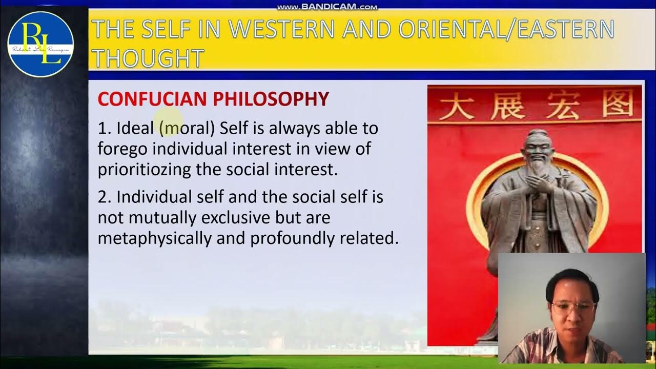 Understanding the Self (Self in Western Eastern/Oriental ThoughtPart 2