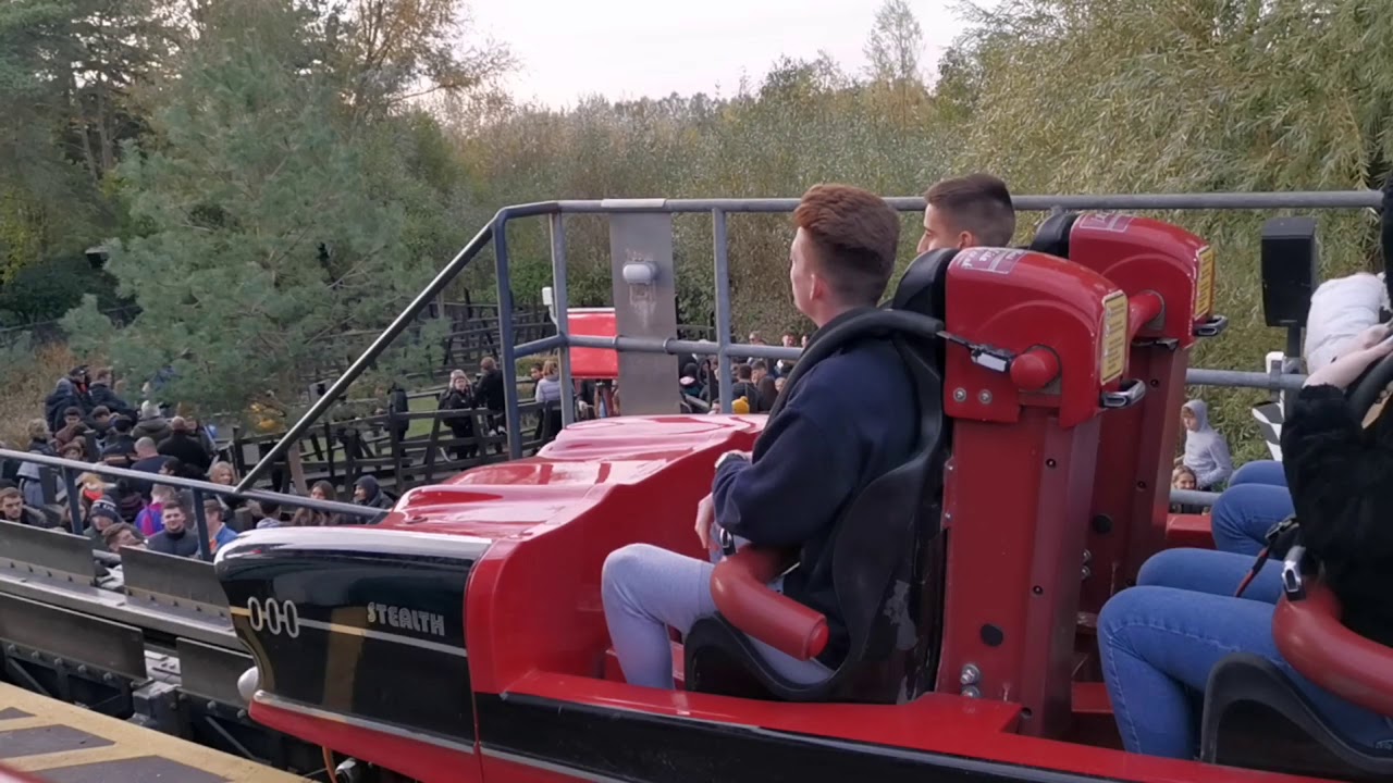 Stealth launch (Thorpe park fright nights 2019) - YouTube