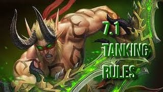 Vengeance Demon Hunter PVE Tanking Guide Patch 7.1 (Maybe 7.2)
