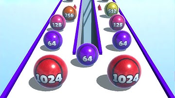Ball Merge 2048 - All Levels Ball Gameplay Android, iOS ( Level 1964 - 1973 )