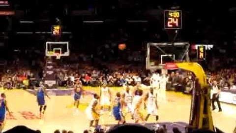 LAKERS TEAMWORK TRIANGLE OFFENSE TO PERFECTION KOBE BRYANT SCORES