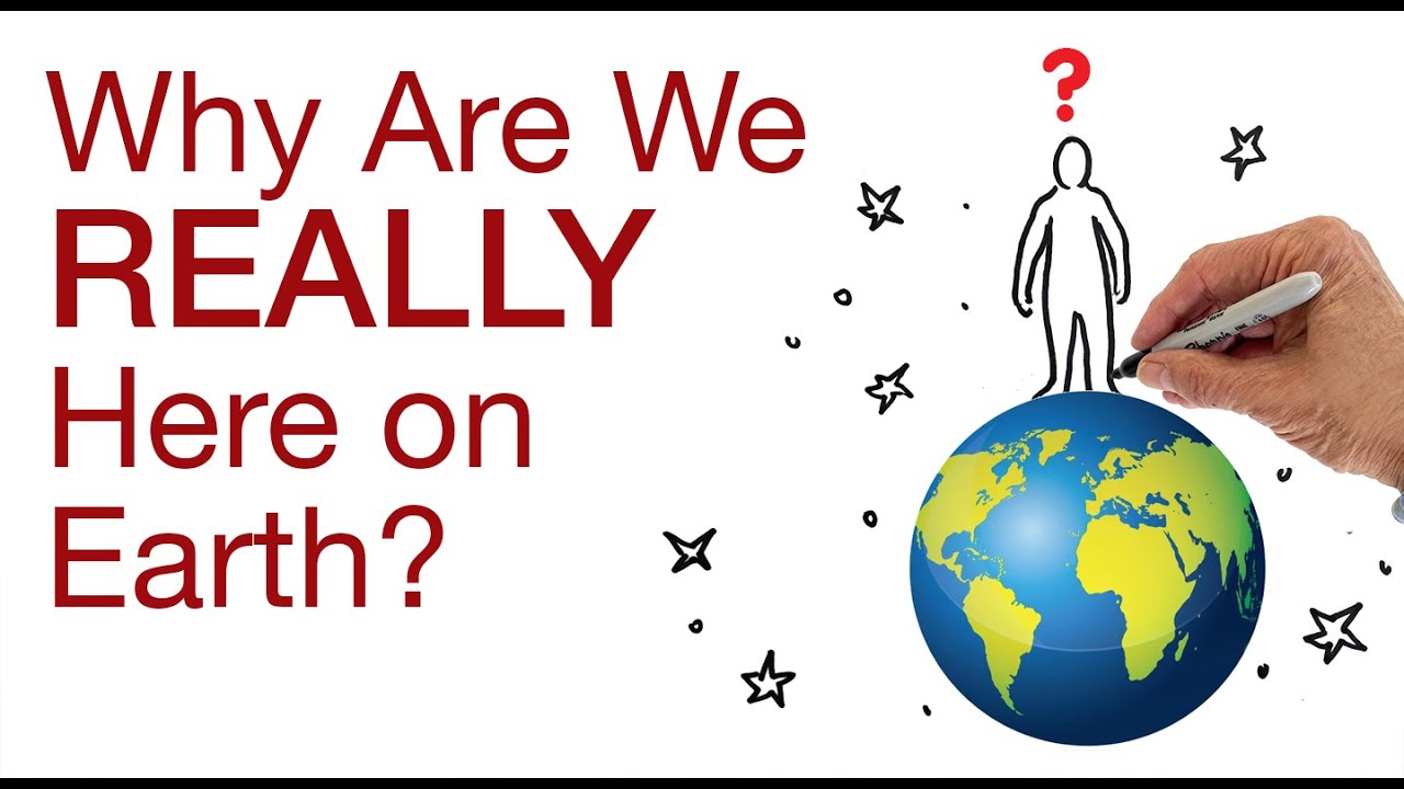WHY ARE WE REALLY HERE ON EARTH? by Hans Wilhelm