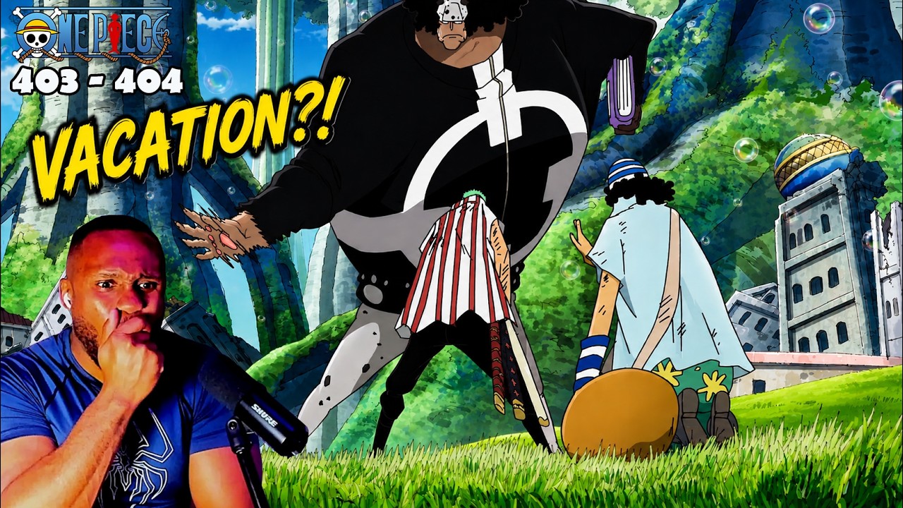 KUMAページ KUMA ARRIVES!! The Warlord Steps In | One Piece 403-404 REACTION
