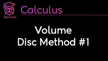 [Calculus] Volume with Disc Method I