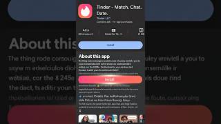 tinder|| tinder dating app|| app|| #shorts #datingapps #tinder #tinderdate