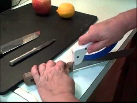 ACCUSharp Knife sharpener ( How to use ) 