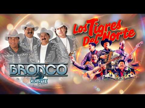 Bronco Y Tigres Del Norte -   Lo Más Romantico ~ Canciones de amor viejitas