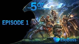 Top 5 Of The Week Episode 1-LoL Trolls
