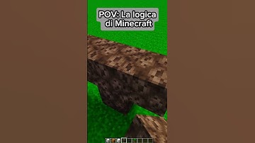 POV: La logica di Minecraft #shorts #minecraft #logic #minecraftlogic #yoyyouyo