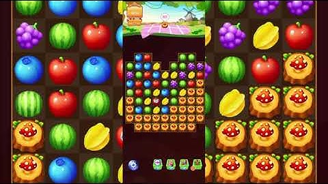 Level 7-8 Fruits Story - Match 3 Fruits Factory