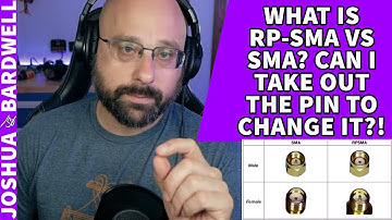 My SMA Port Seems To Be Male. Can I Remove The Pin To Make It Female? RP-SMA vs SMA! - FPV Questions