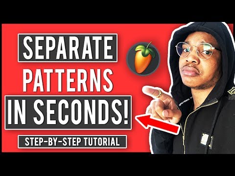 How To Separate Patterns (in SECONDS) & Arrange Your Beat In Fl Studio 20 (FL Studio Quick Tips)