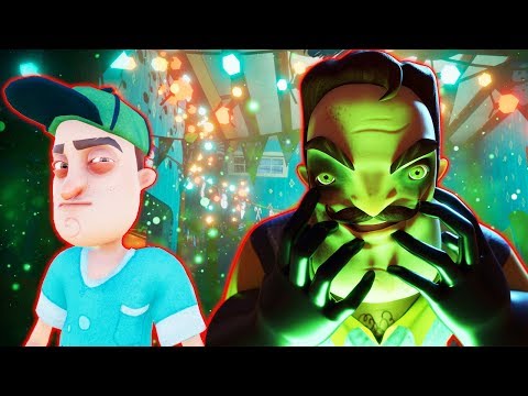 Видео: Новый Привет Сосед СТАЛ ДОБРЫМ по Сети Обновление! - Hello Neighbor Secret прятки