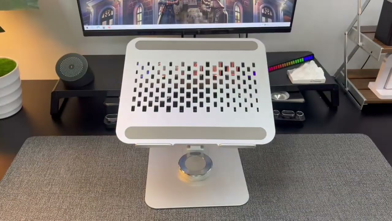 2026 Best Aluminum Laptop Stand – Rotatable, Foldable & Ultra-Portable