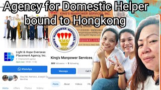 LEGIT AGENCY FOR DOMESTIC HELPER BOUND TO HONGKONG 2023||ALEAH GEN