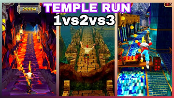 Temple Run 1 Vs 2 Vs 3 Hard Gameplay 🔥