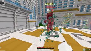 taking no kb against antikb cheater in hypixel sumo