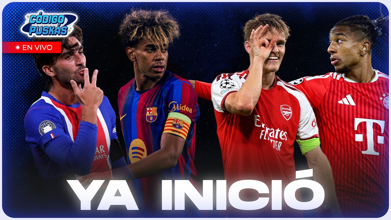 ARRANCA LA CHAMPIONS LEAGUE Y CÓDIGO PUSKAS | BARCELONA Y PSG APLASTANTES | REAL MADRID SUFRE