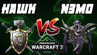 WARCRAFT 3 REFORGED: HawK (Human) vs. n3m0n1c (Night Elf) - DREAMHACK ANAHEIM 2020 GROUPS #3 J2