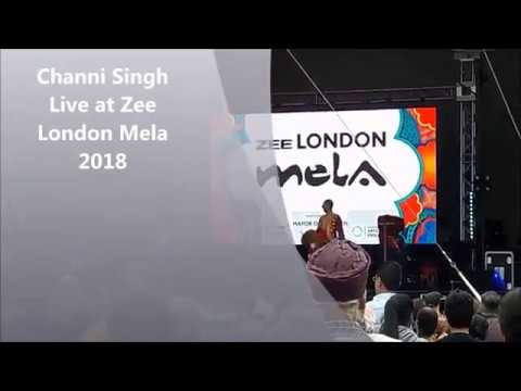 Channi Singh Sings Makhna Live at Zee London Mela 2018