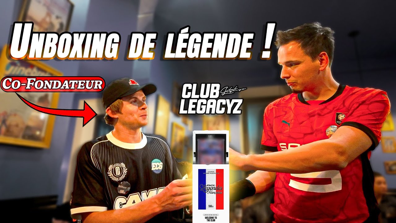 PARIS, TEDDY RINER, CLUB LEGACYZ : UNBOXING LEGENDAIRE ! | CLUB LEGACYZ #6