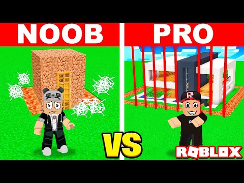 Noob vs Pro Roblox Ev Yapı Kapışması 2 !!