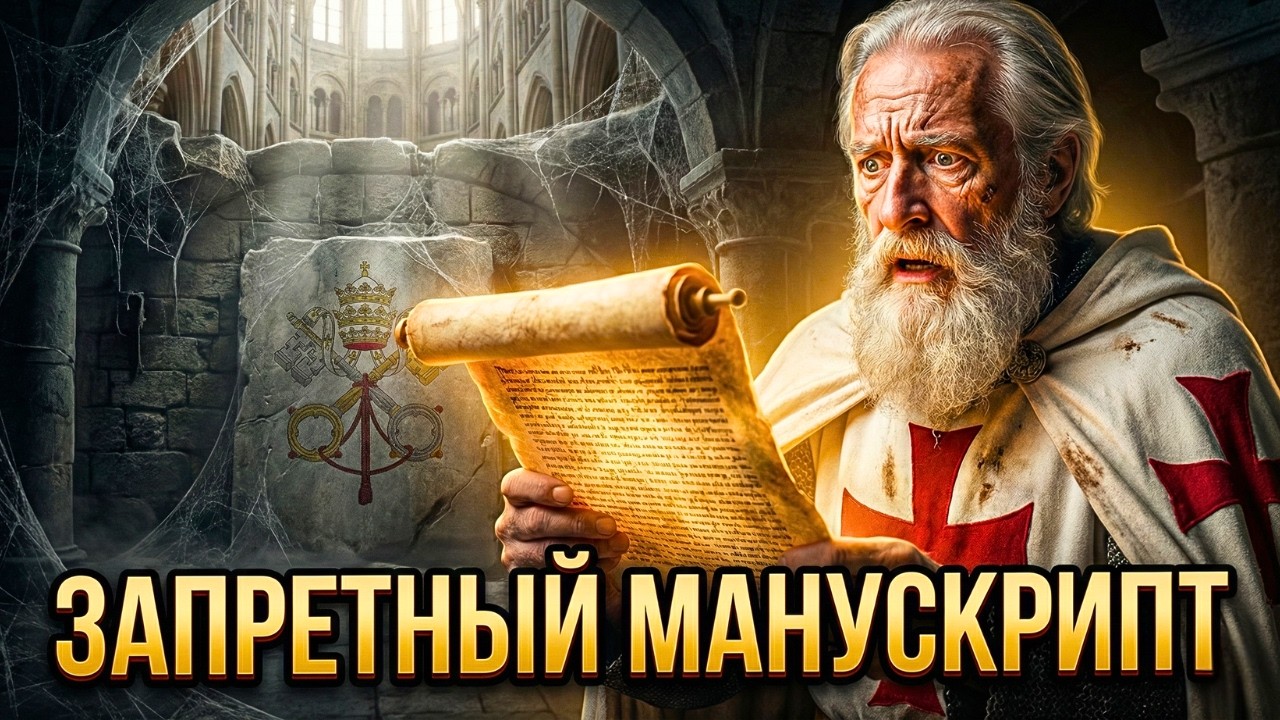 Найден манускрипт тамплиеров, который боялся Ватикан | Запретная история