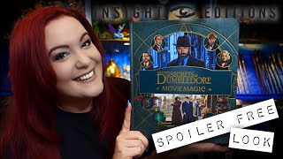 FIRST LOOK - FANTASTIC BEASTS THE SECRETS OF DUMBLEDORE MOVIE MAGIC BOOK | VICTORIA MACLEAN