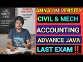 Anna University Tomorrow LAST EXAM‼️| Semester Exam Mistakes & Tips💯 | Regulation 2025 |1st Semester